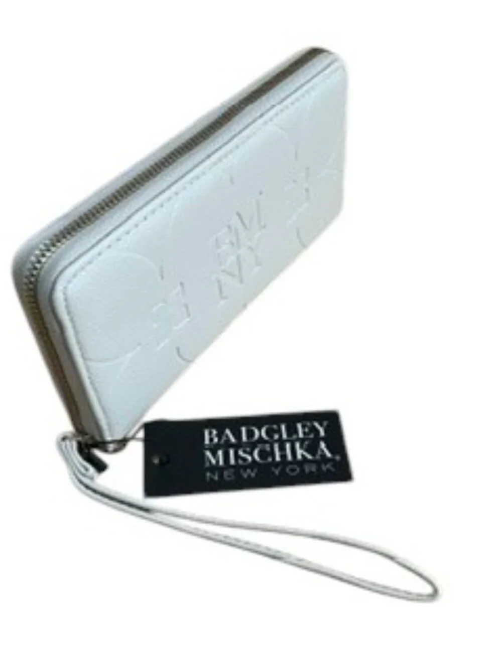BADGLEY MISCHKA New York Cream Wallet/Clutch NWT - Picture 2 of 12
